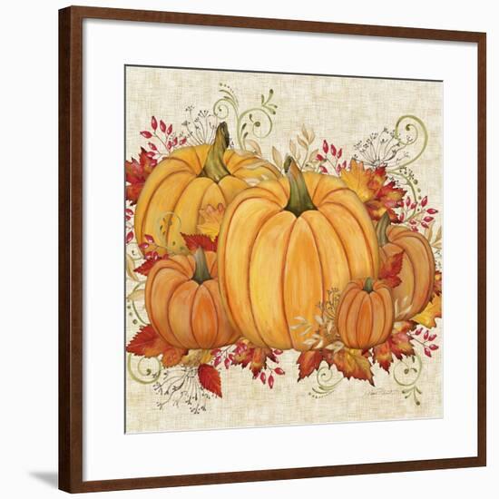 Fall Pumpkins-A-Jean Plout-Framed Giclee Print