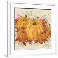 Fall Pumpkins-A-Jean Plout-Framed Giclee Print