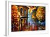 Fall Rain-Leonid Afremov-Framed Art Print