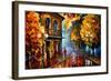 Fall Rain-Leonid Afremov-Framed Art Print