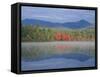 Fall Reflections in Chocorua Lake, White Mountains, New Hampshire, USA-Jerry & Marcy Monkman-Framed Stretched Canvas