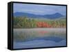 Fall Reflections in Chocorua Lake, White Mountains, New Hampshire, USA-Jerry & Marcy Monkman-Framed Stretched Canvas