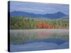 Fall Reflections in Chocorua Lake, White Mountains, New Hampshire, USA-Jerry & Marcy Monkman-Stretched Canvas