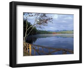 Fall Reflections in Chocorua Lake, White Mountains, New Hampshire, USA-Jerry & Marcy Monkman-Framed Photographic Print