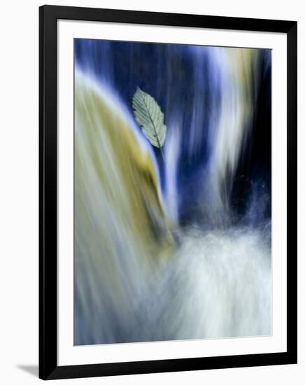 Fall Reflections in Water, Adirondacks, New York, USA-Nancy Rotenberg-Framed Photographic Print