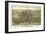 Fall River, Massachusetts - Panoramic Map-Lantern Press-Framed Art Print