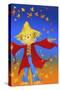 Fall Scarecrow-Patricia Dymer-Stretched Canvas