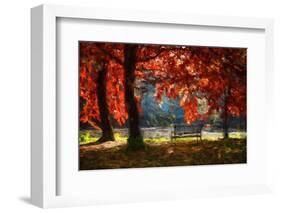 Fall Secret-Philippe Sainte-Laudy-Framed Photographic Print