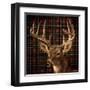 Fall Splendor on Plaid-Ruane Manning-Framed Art Print