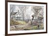 Fall Train-Stanton Manolakas-Framed Giclee Print