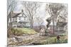 Fall Train-Stanton Manolakas-Mounted Giclee Print