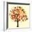 Fall Tree-relato-Framed Art Print