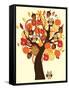 Fall Tree-relato-Framed Stretched Canvas