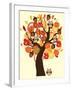 Fall Tree-relato-Framed Art Print