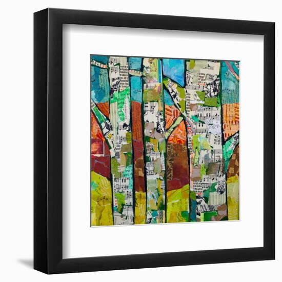 Fall Trees 1-null-Framed Art Print