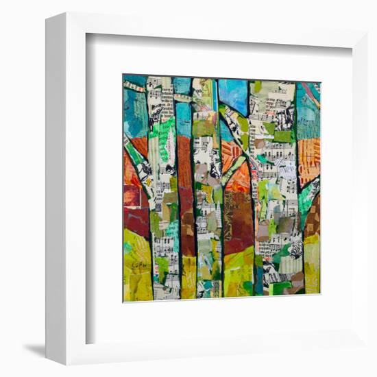 Fall Trees 1-null-Framed Art Print