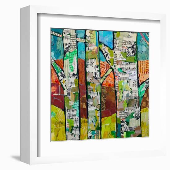 Fall Trees 1-null-Framed Art Print