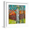 Fall Trees 2-null-Framed Art Print