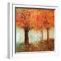 Fall Trees-null-Framed Art Print