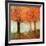 FALL TREES-null-Framed Art Print