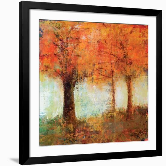 FALL TREES-null-Framed Art Print