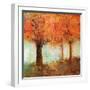 FALL TREES-null-Framed Art Print