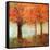 FALL TREES-null-Framed Stretched Canvas