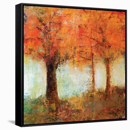 FALL TREES-null-Framed Stretched Canvas