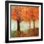 FALL TREES-null-Framed Art Print