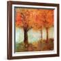 FALL TREES-null-Framed Art Print