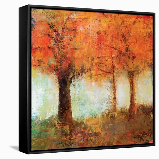 FALL TREES-null-Framed Stretched Canvas