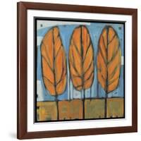 Fall Trees-Tim Nyberg-Framed Giclee Print