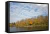 Fall Views Along the Oswego Canal, New York, USA-Cindy Miller Hopkins-Framed Stretched Canvas