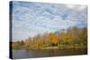 Fall Views Along the Oswego Canal, New York, USA-Cindy Miller Hopkins-Stretched Canvas