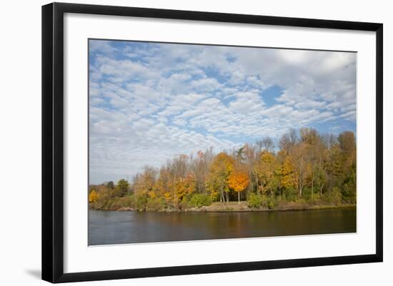 Fall Views Along the Oswego Canal, New York, USA-Cindy Miller Hopkins-Framed Photographic Print