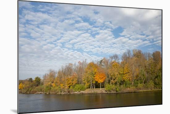Fall Views Along the Oswego Canal, New York, USA-Cindy Miller Hopkins-Mounted Photographic Print