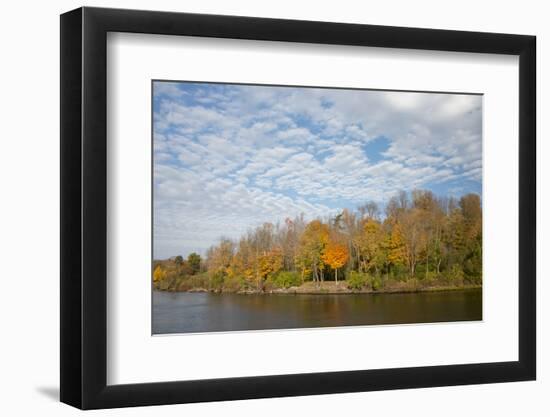 Fall Views Along the Oswego Canal, New York, USA-Cindy Miller Hopkins-Framed Photographic Print
