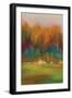 Fall Woods II-Nikki Dilbeck-Framed Art Print