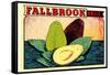 Fallbrook Decal-null-Framed Stretched Canvas