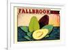 Fallbrook Decal-null-Framed Art Print