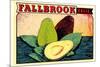 Fallbrook Decal-null-Mounted Art Print