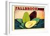 Fallbrook Decal-null-Framed Premium Giclee Print