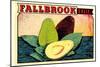 Fallbrook Decal-null-Mounted Art Print