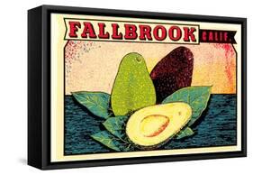 Fallbrook Decal-null-Framed Stretched Canvas