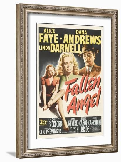 Fallen Angel, 1945, Directed by Otto Preminger-null-Framed Giclee Print