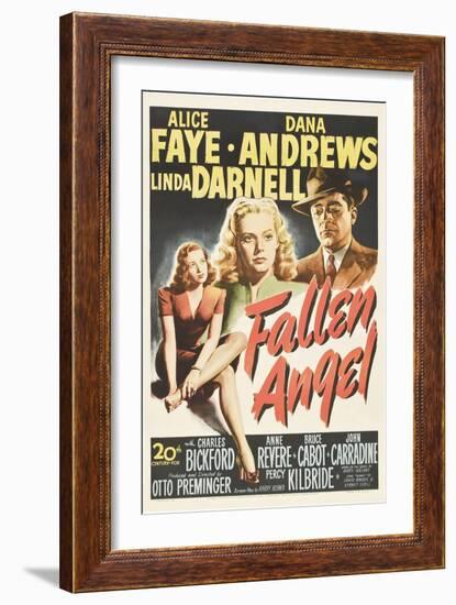 Fallen Angel, 1945, Directed by Otto Preminger-null-Framed Giclee Print