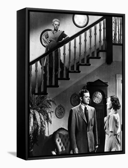 Fallen Angel, Alice Faye, Dana Andrews, Anne Revere, 1945-null-Framed Stretched Canvas