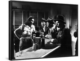 Fallen Angel, Linda Darnell, Bruce Cabot, Dana Andrews, Charles Bickford, 1945-null-Framed Photo