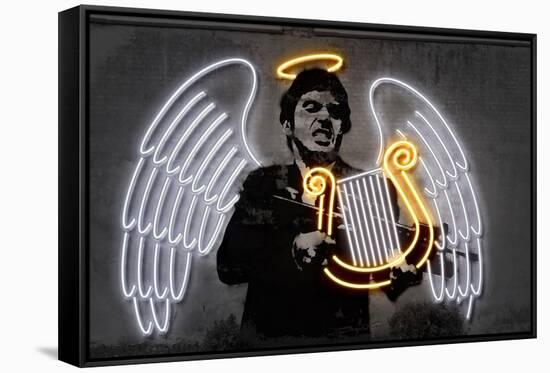 Fallen Angel-Octavian Mielu-Framed Stretched Canvas