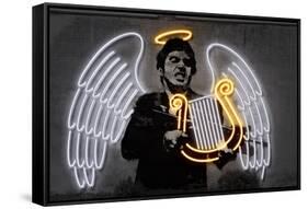 Fallen Angel-Octavian Mielu-Framed Stretched Canvas